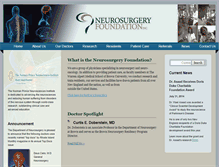 Tablet Screenshot of brownneurosurgery.com